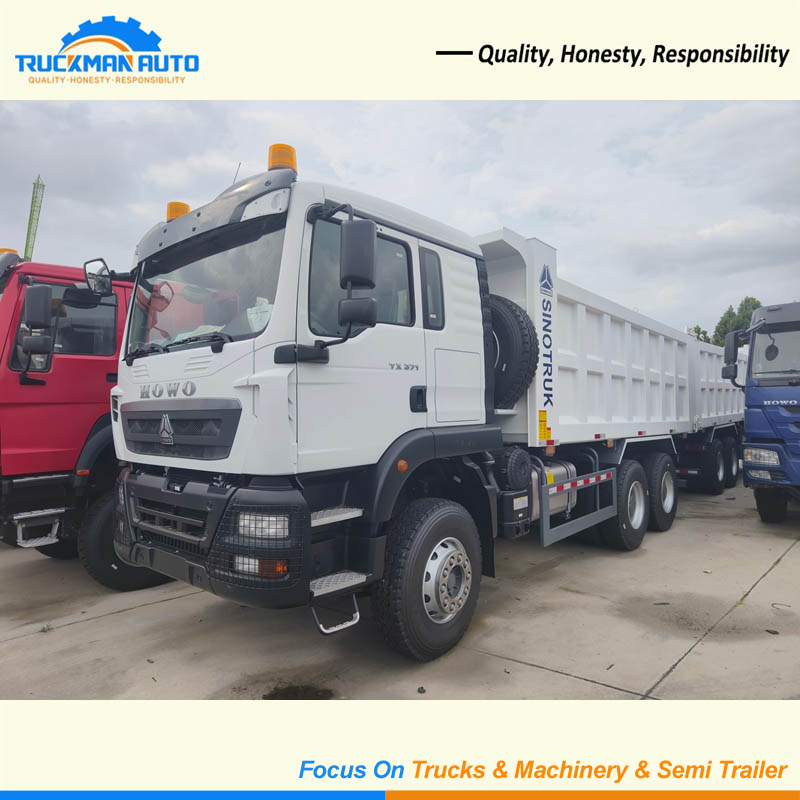 Sturdy SINOTRUK HOWO TX 6X4 Dump Truck For Togo