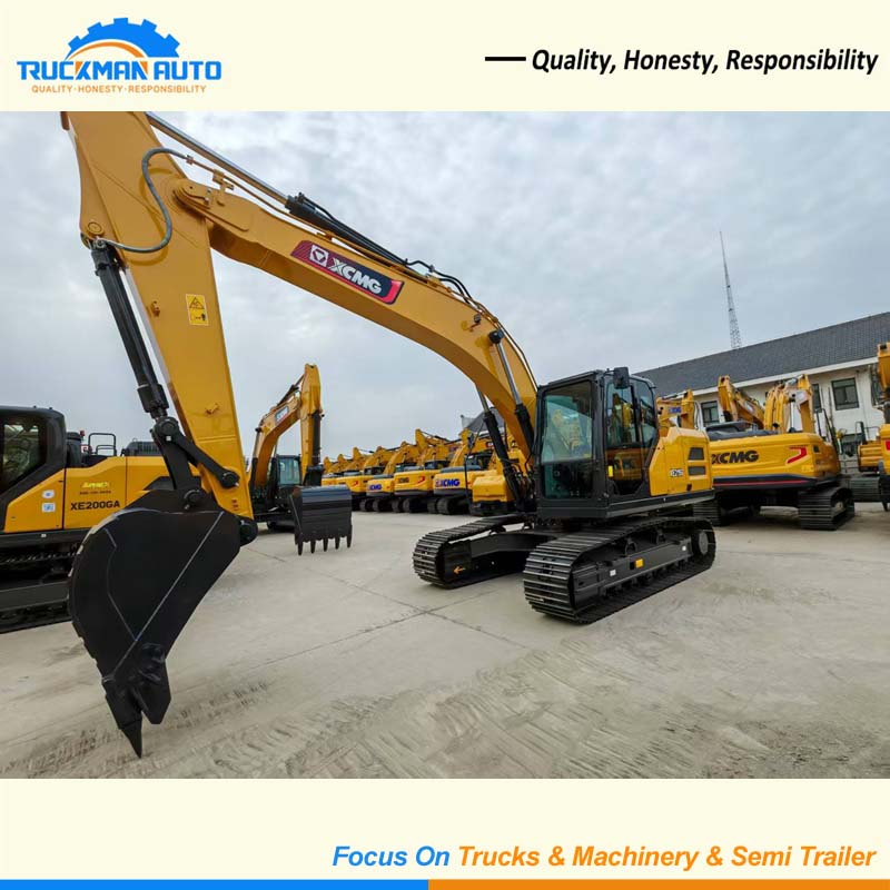 Advanced XCMG XE215G 21 Tons Crawler Excavator For DRC