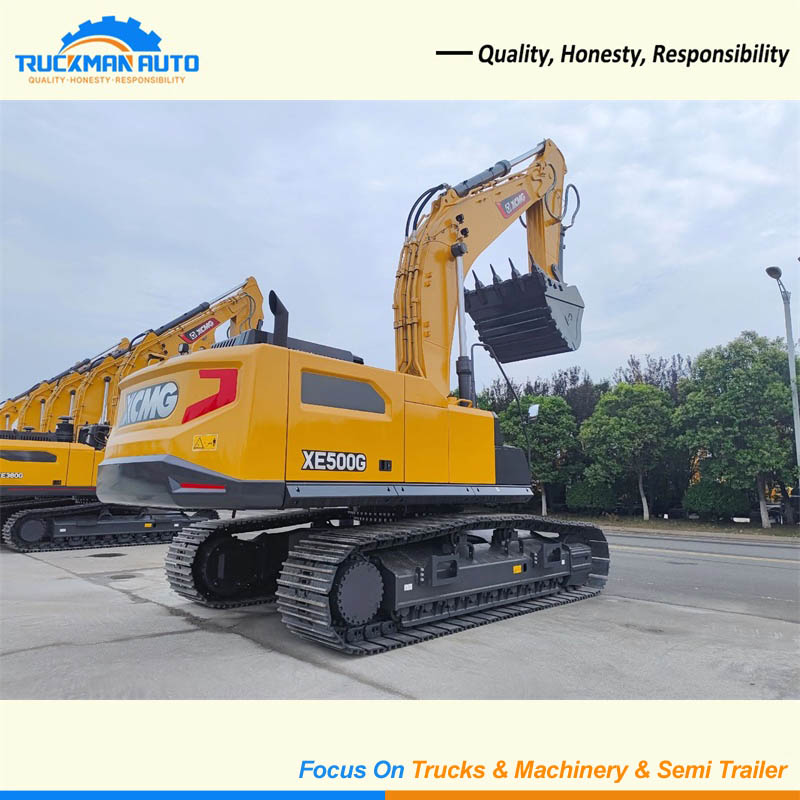 High Quality XCMG XE500G 50 Tons Large Crawler Excavator For Uruguay