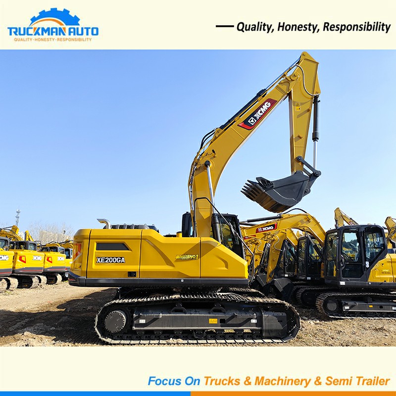 XCMG XE200GA 21 Ton Crawler Excavator for Construction & Earthmoving