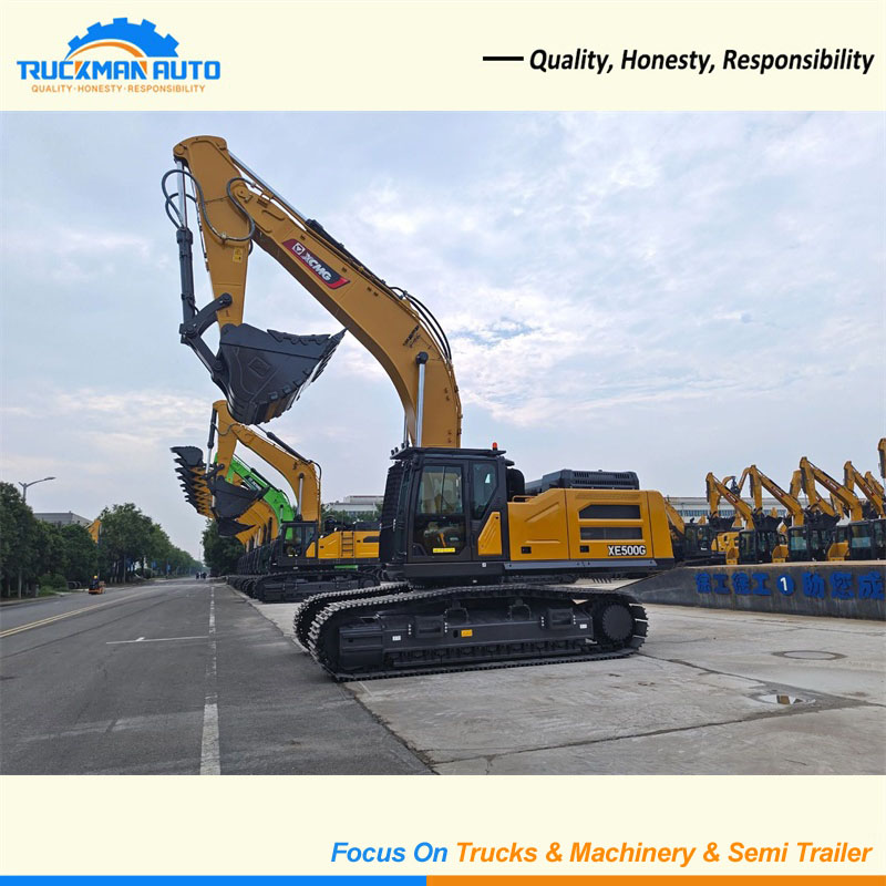 High Quality XCMG XE500G 50 Tons Large Crawler Excavator For Uruguay